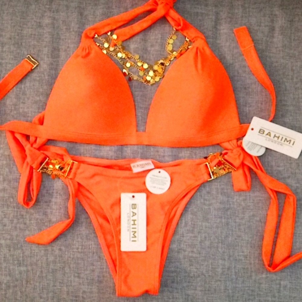 Bahami bakini bathing suit orange